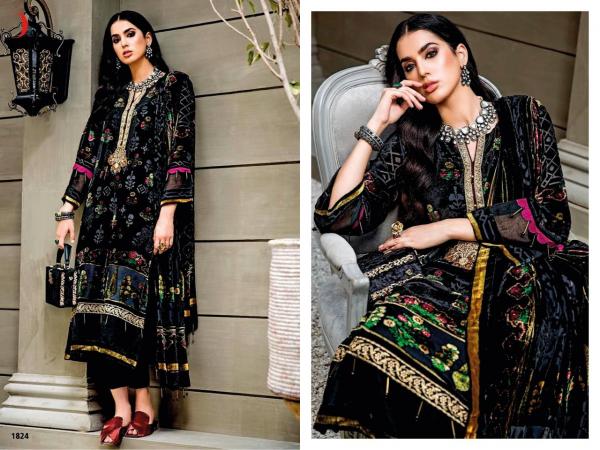 Deepsy Pure Joy Of Winter Velvet Pakistani Salwar Suits Collection